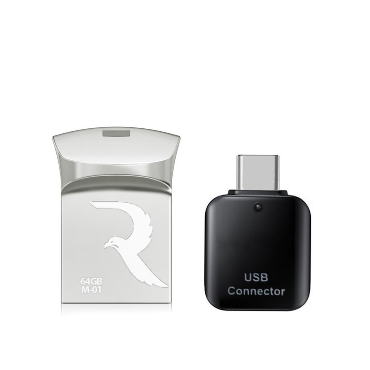 فلش OTG تایپ سی 128 گیگ ریووکس مدل Q-01+ USB3.1