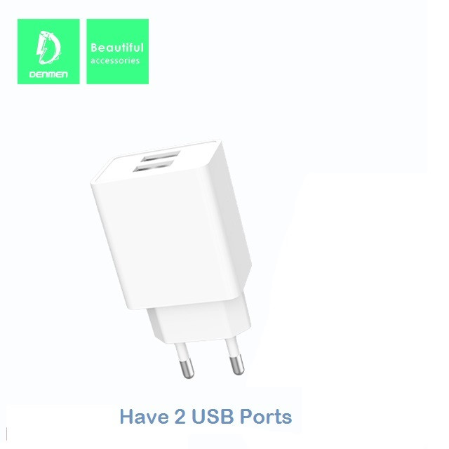 شارژر دیواری دنمن مدل DC02V به همراه کابل تبدیل MicroUSB