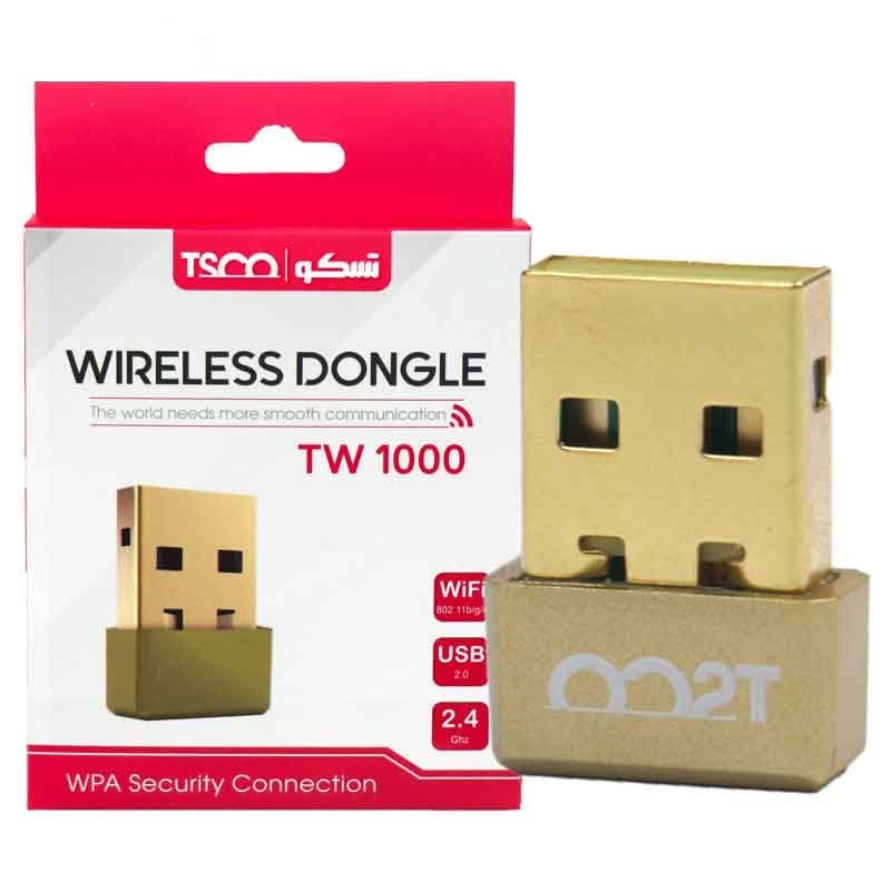 دانگل USB بی سیم تسکو مدل TW 1000