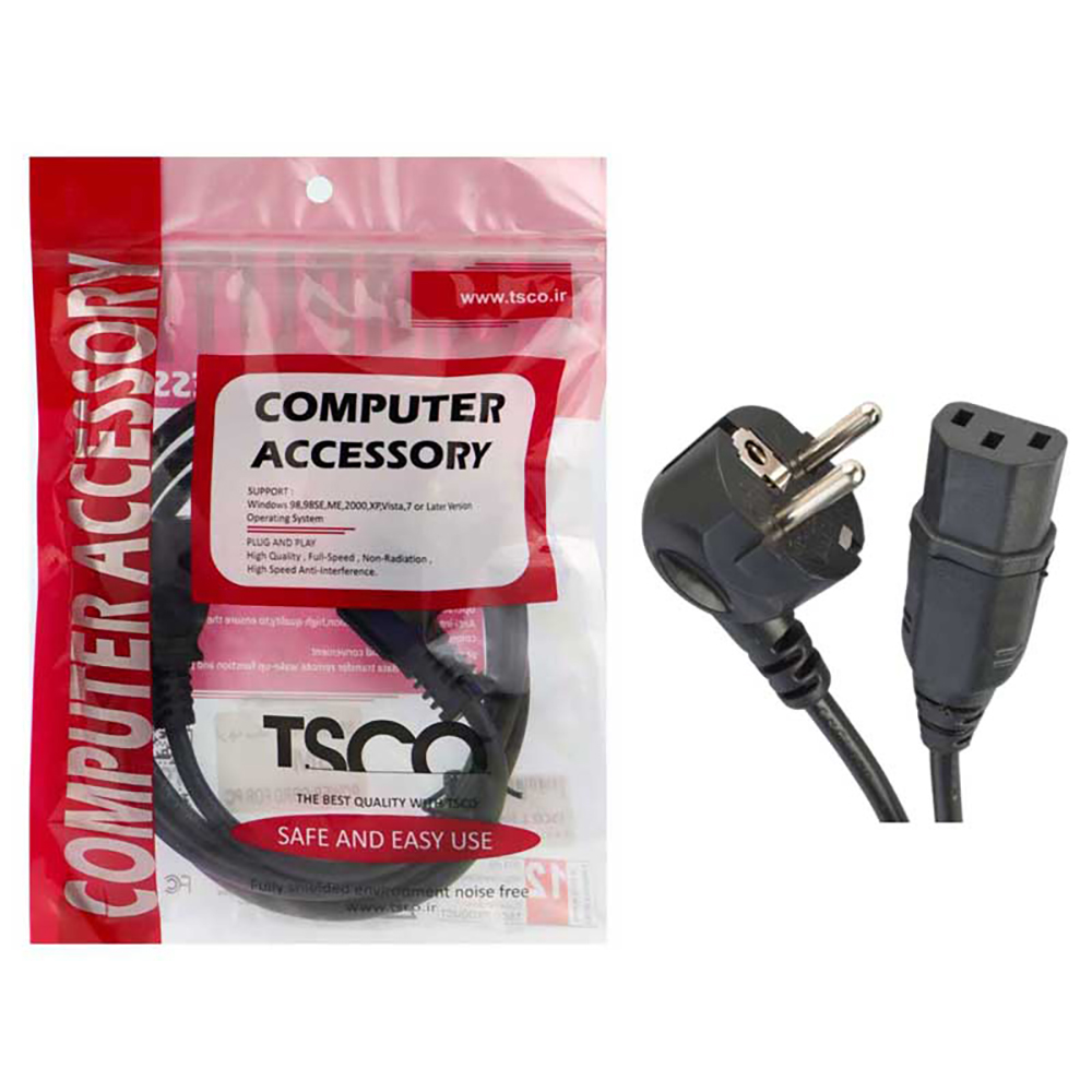 کابل برق تسکو ۱.۵ متری مدل TC 84