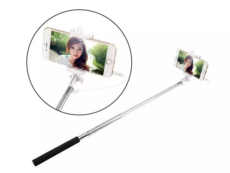 مونوپاد سیم دار مدل Selfie Stick Cable Take Pole