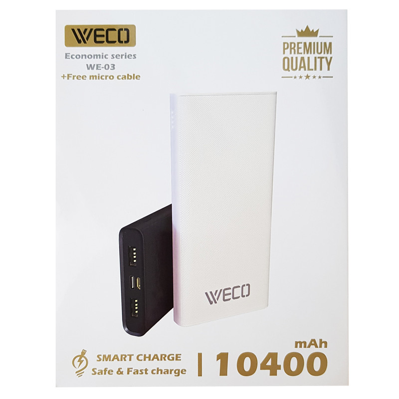 پاوبانک weco 10400 مدل WE-03