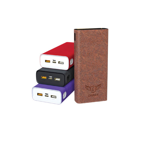 پاوربانک Epimax مدل EP-18 ظرفیت 20800 میلی آمپر چرمی