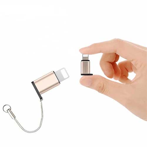 تبدیل OTG میکرو USB به لایتنینگ مدل Maker