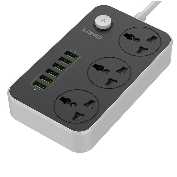 شارژر USB و چندراهی برق الدینیو مدل SC3604