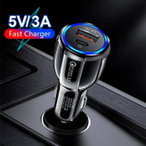 شارژر فندکی فست شارژ TE-348PD 3A QC3.0 PD 18W