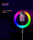 رینگ لایت RGB LED MJ26 (10 اینچ)