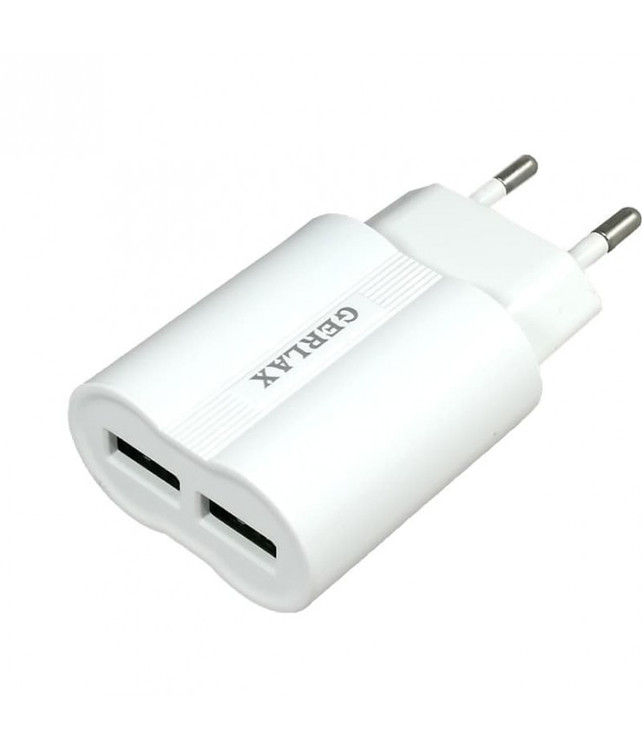 کله شارژر و کابل اصلی جرلکس مدل GA 06 به همراه کابل شارژ تایپ سی