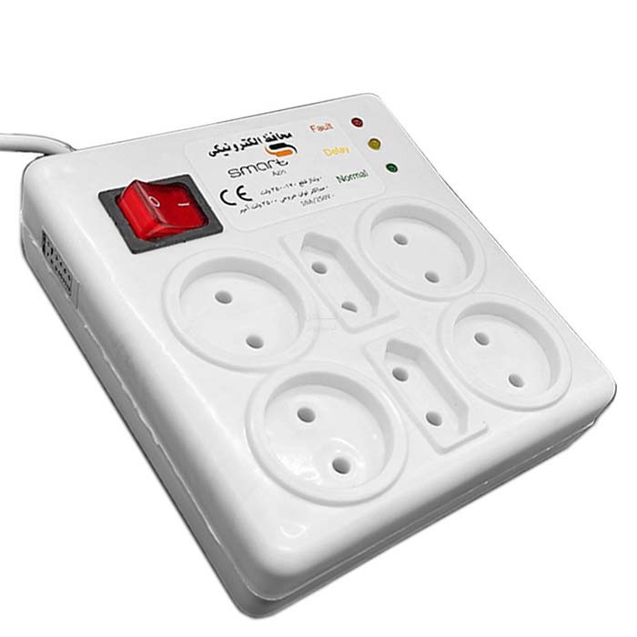 چند راهی برق اسمارت مدل 2030 با 6 سوکت برق با طول کابل 3 متر
