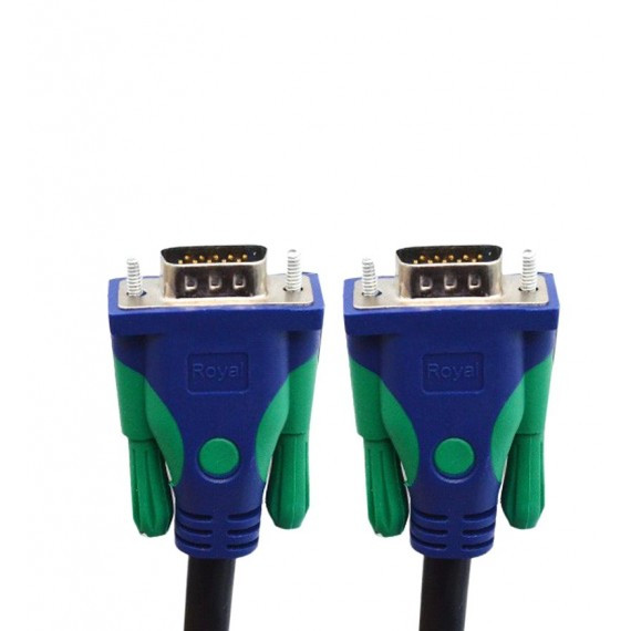کابل 15VGAمتری نویزگیر دار ضخیم Royal 6+3 Cable