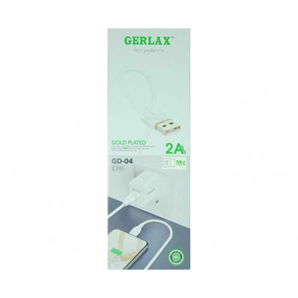 کابل شارژ تایپ سی جرلکس Gerlax GD-04