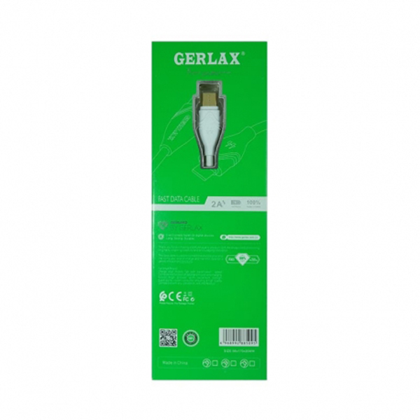 کابل شارژ تایپ سی جرلکس Gerlax GD-04