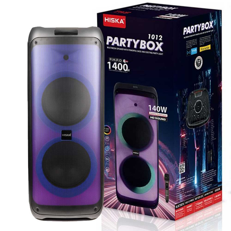 اسپیکر بلوتوثی هیسکا مدل PARTYBOX-1012
