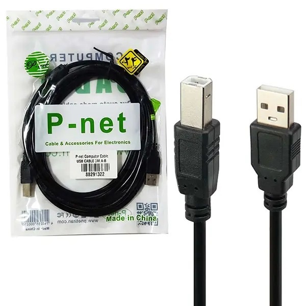 کابل 3 متری پرینتر پی نت P-net