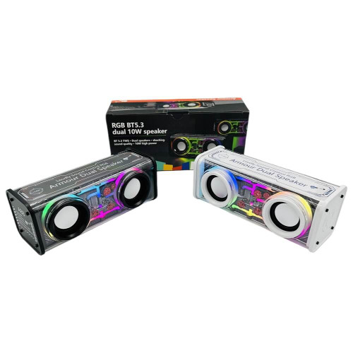 اسپیکر بلوتوثی قابل حمل شفاف A88