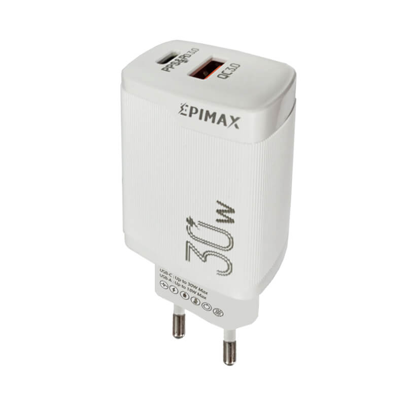 کله شارژر EPIMAX EU-82 USB+PD 30W