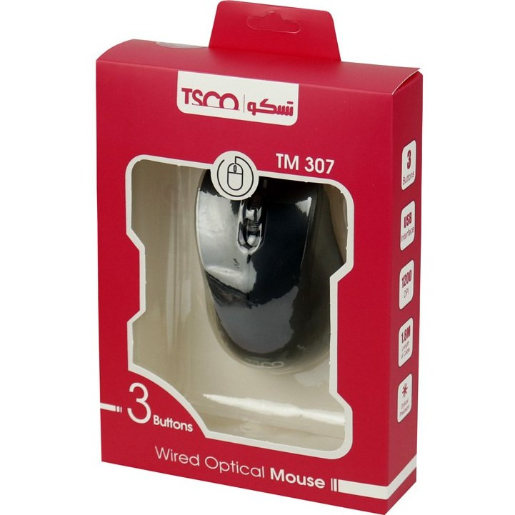 ماوس با سیم تسکو مدل TM 307