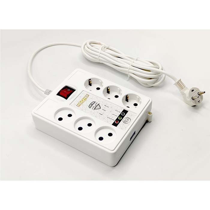 محافظ برق 6 خانه ارتدار مچر مدلMR-226