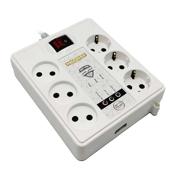 محافظ برق 6 خانه ارتدار مچر مدلMR-226