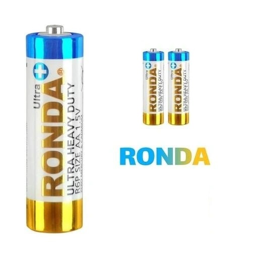 پک دو تایی باتری نیم قلمی RONDA