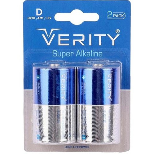 باتری قلمی LR20 VERITTY