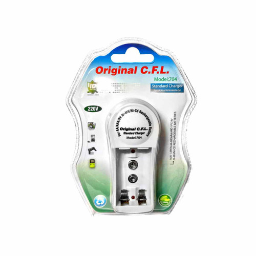 شارژر باتری دوتایی CFL-704