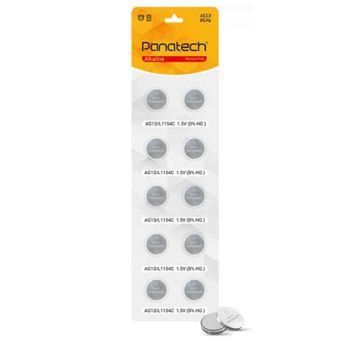 باتری ساعت بسته 10تایی AG13 PANATECH