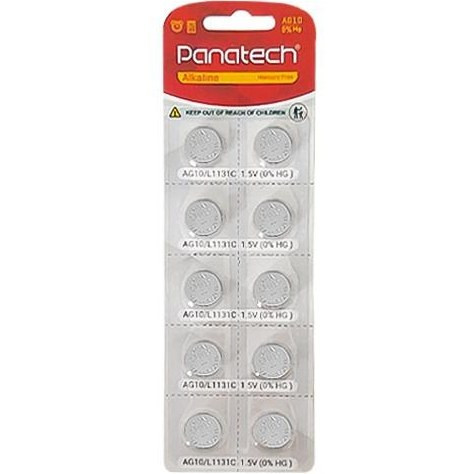 باتری ساعت بسته 10تایی PANATECH AG10