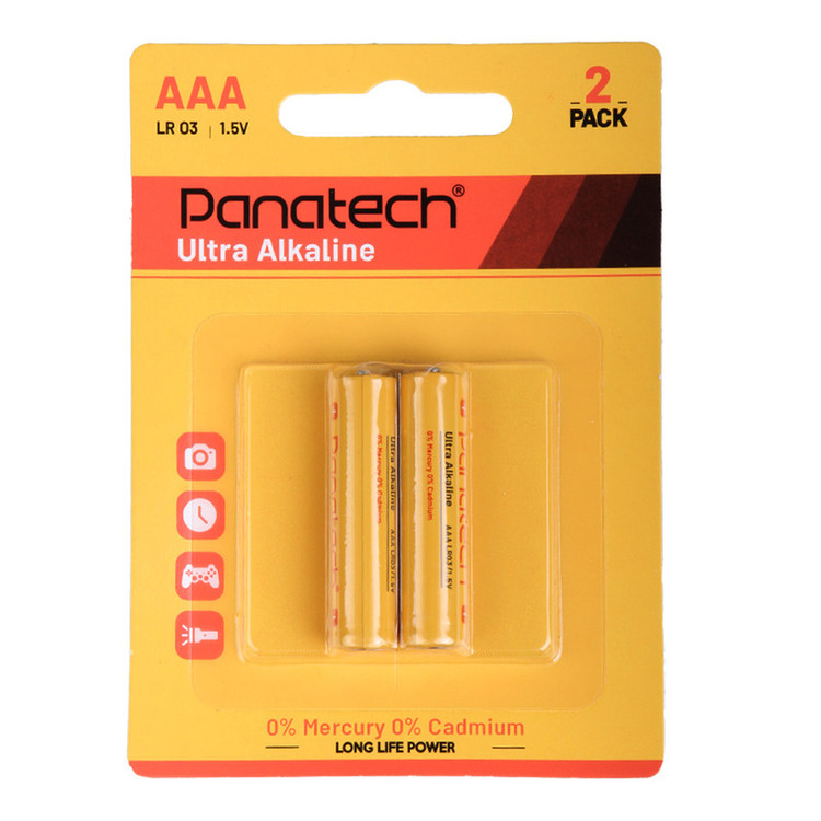 باتری نیم قلمی LR3 ALKALINE PANATECH